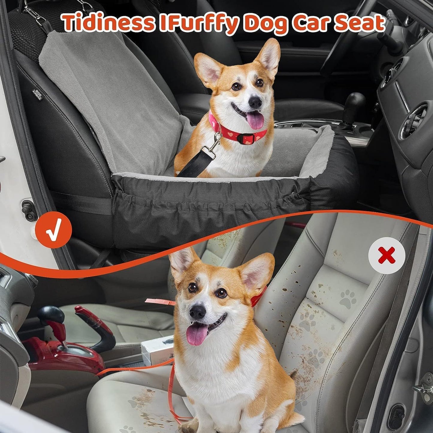 IFurffy Dog Car Seat