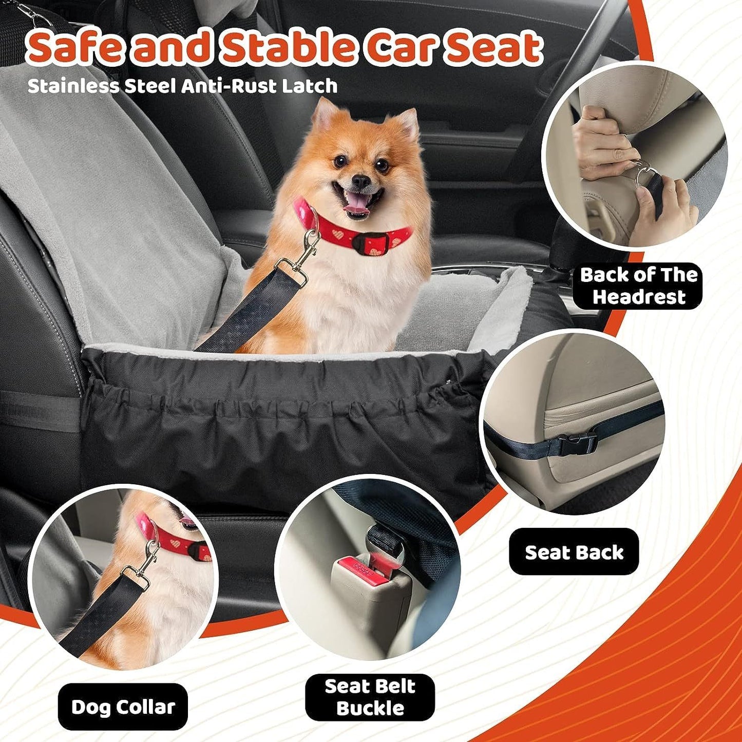 IFurffy Dog Car Seat