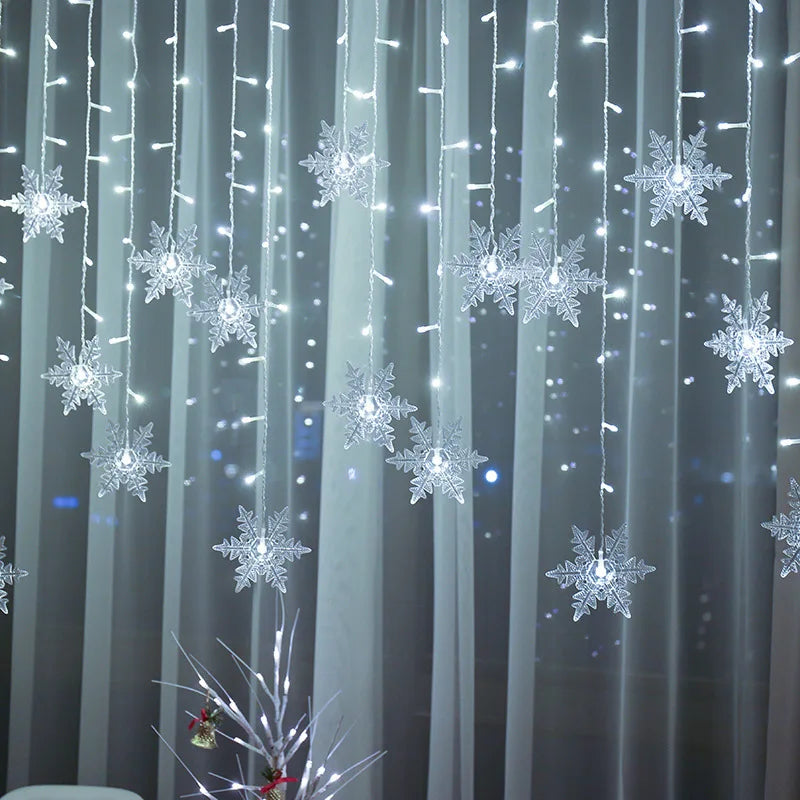 Snowflakes LED String Lights