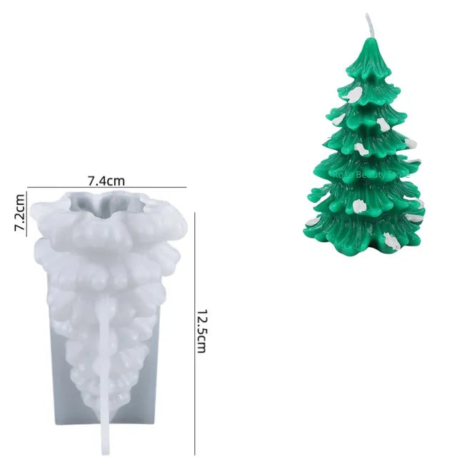 Christmas Tree Candle