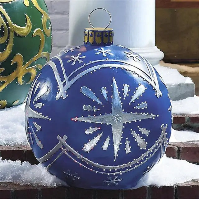 60cm Outdoor Inflatable Decorated Christmas Ball