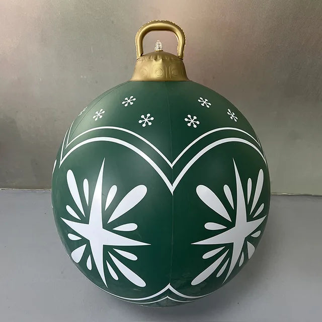 60cm Outdoor Inflatable Decorated Christmas Ball