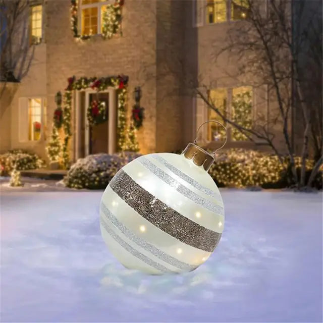 60cm Outdoor Inflatable Decorated Christmas Ball