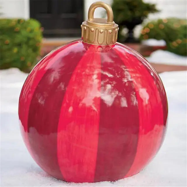 60cm Outdoor Inflatable Decorated Christmas Ball