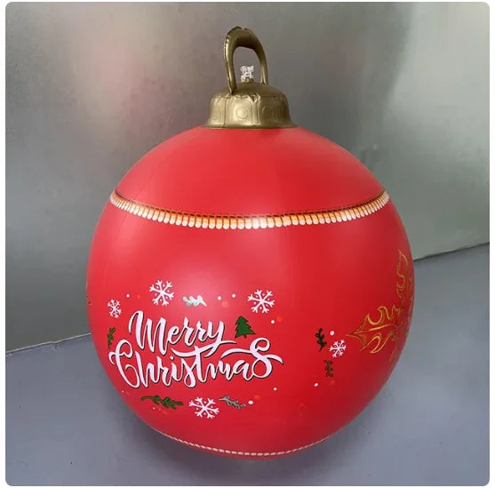 60cm Outdoor Inflatable Decorated Christmas Ball