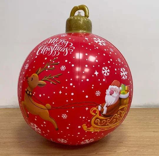 60cm Outdoor Inflatable Decorated Christmas Ball