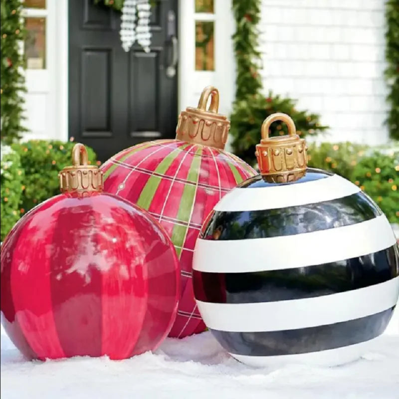 60cm Outdoor Inflatable Decorated Christmas Ball