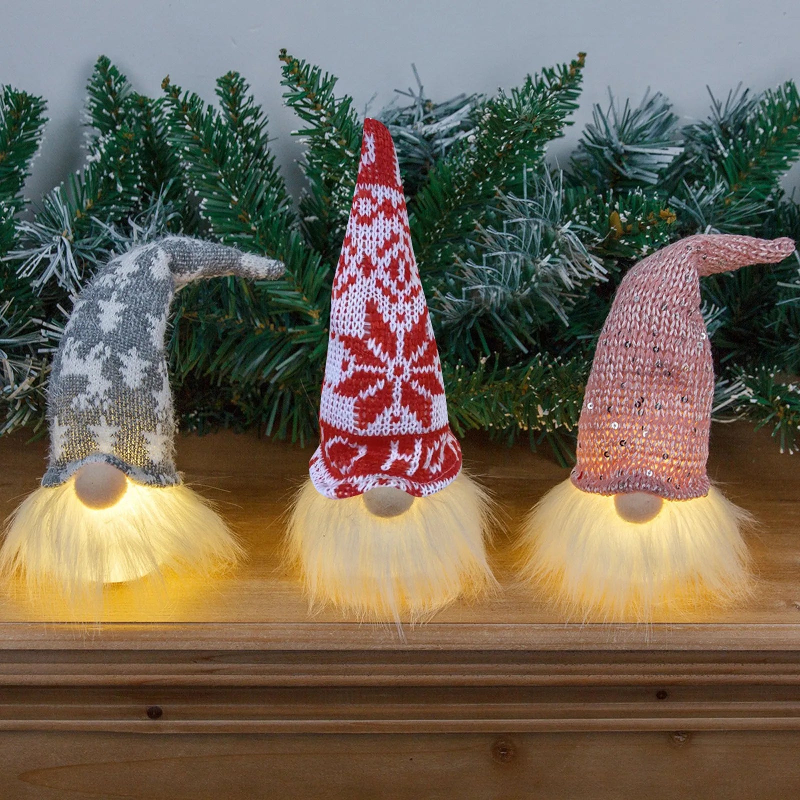 Christmas Glowing Dwarf Ornaments