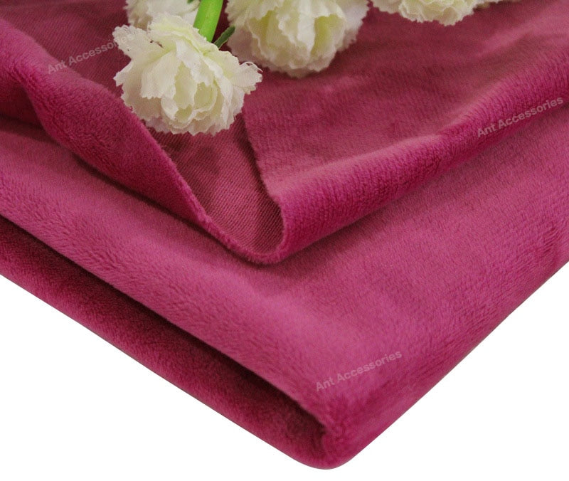 Short Crystal Super Soft Plush Fabric - Catchy Goods® 