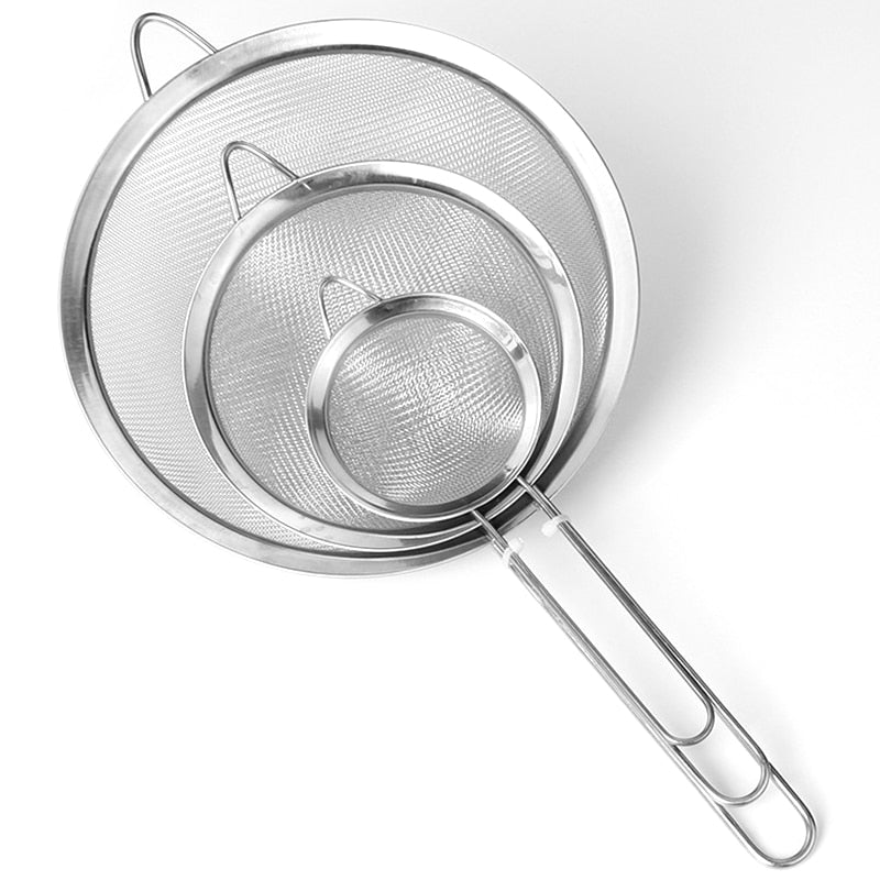 Stainless Steel Strainer Fine Mesh - Catchy Goods® 