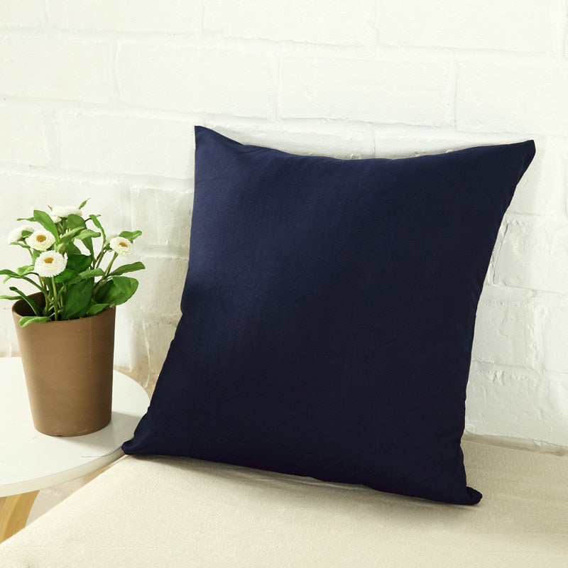 Simple Solid Candy Color Cushion Cover - Catchy Goods® 