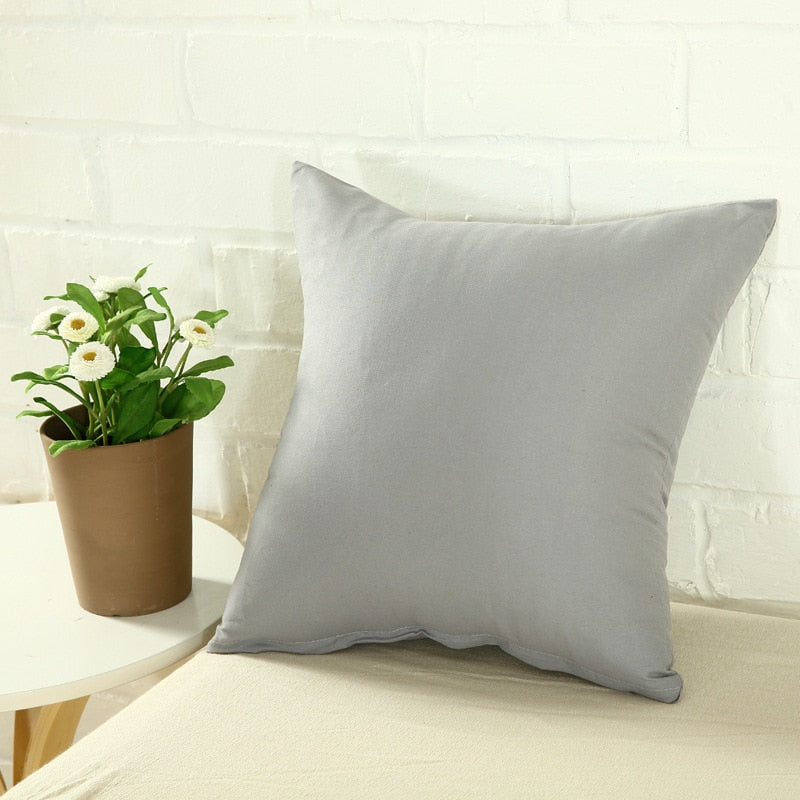 Simple Solid Candy Color Cushion Cover - Catchy Goods® 