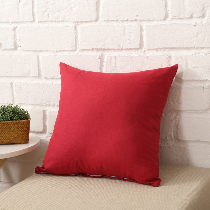 Simple Solid Candy Color Cushion Cover - Catchy Goods® 