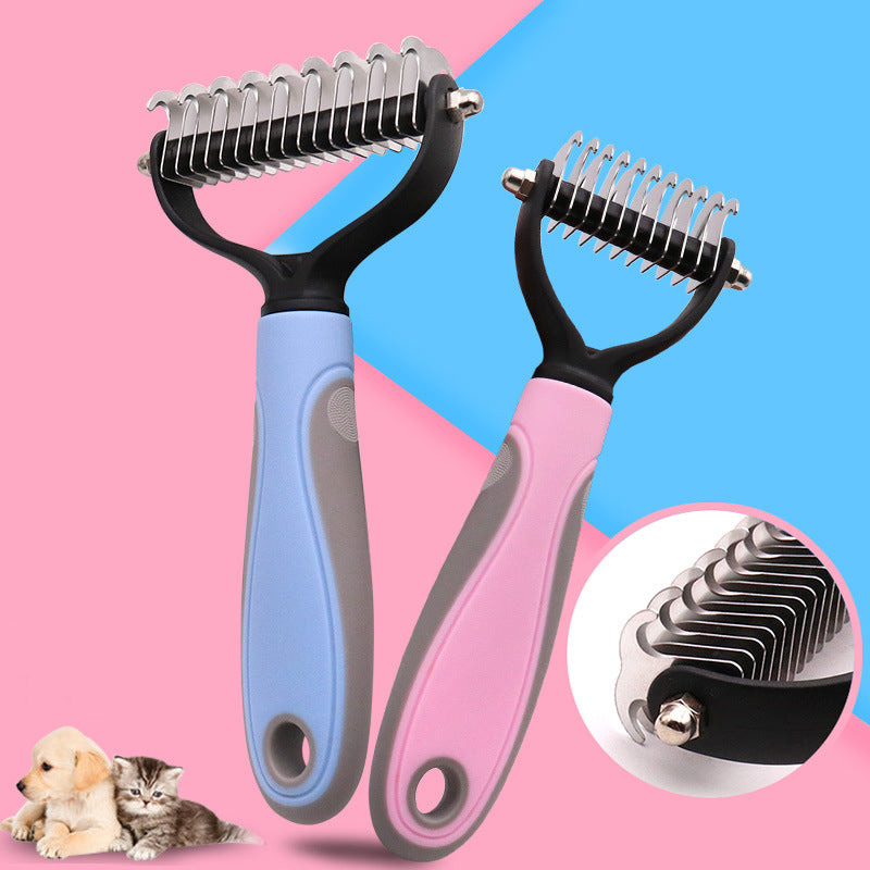 Pets Fur Knot Hair Removal  Grooming Comb Cutter - Catchy Goods® 