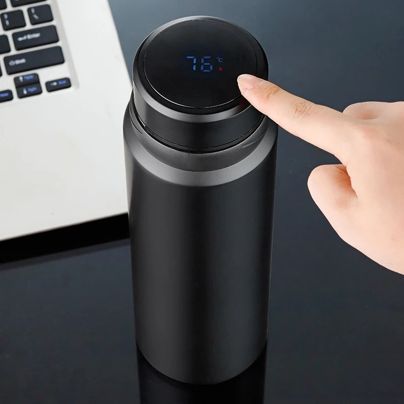 Smart Temperature Display Vacuum Flasks Thermos Bottle for Office