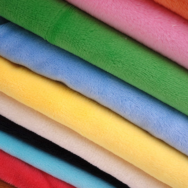 Short Crystal Super Soft Plush Fabric - Catchy Goods® 