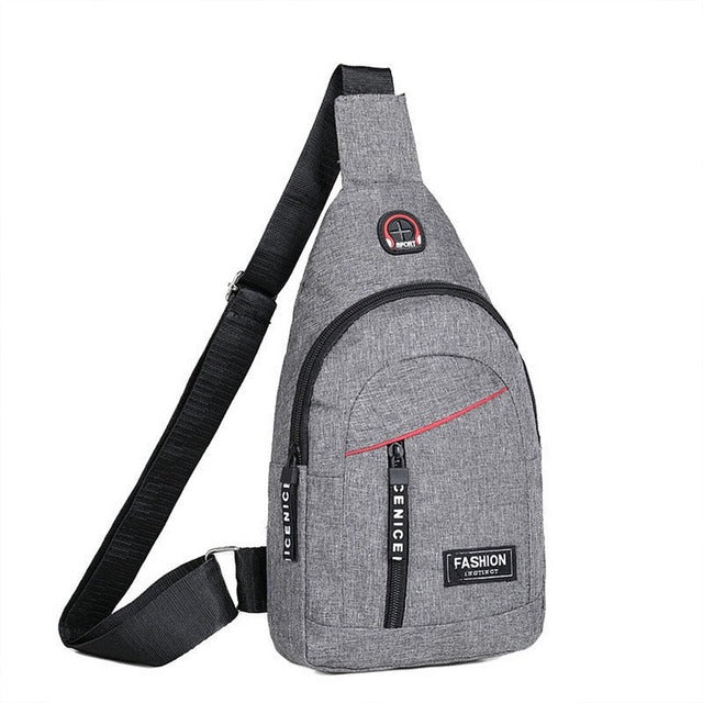 Man Casual Chest Shoulder Outdoor Bag