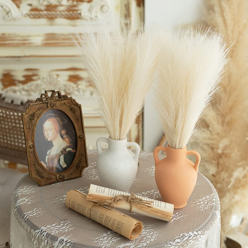 Artificial Flowers Fluffy Pampas Grass Home Decoration