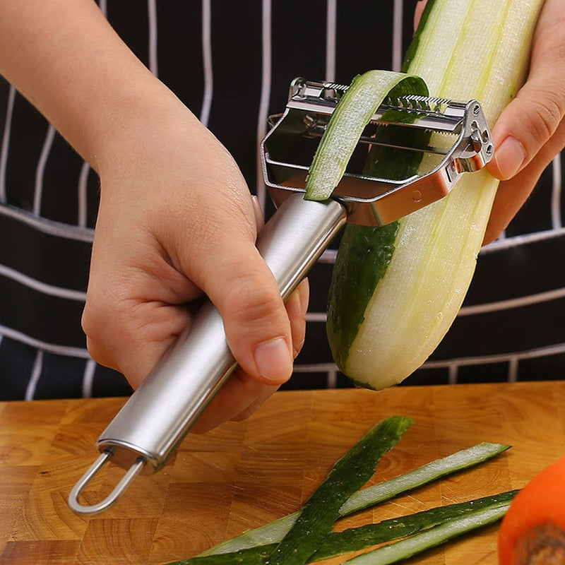 Double-Head Stainless Steel Planer Peeler - Catchy Goods® 