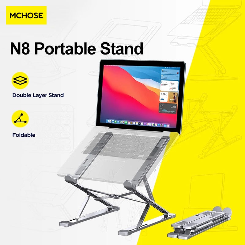 Adjustable Aluminum Portable Laptop Stand