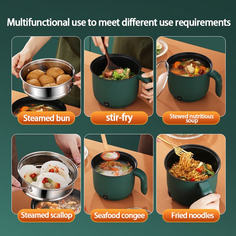 1.5L Capacity Multifunctional Mini Home Cooking Pot - Catchy Goods® 