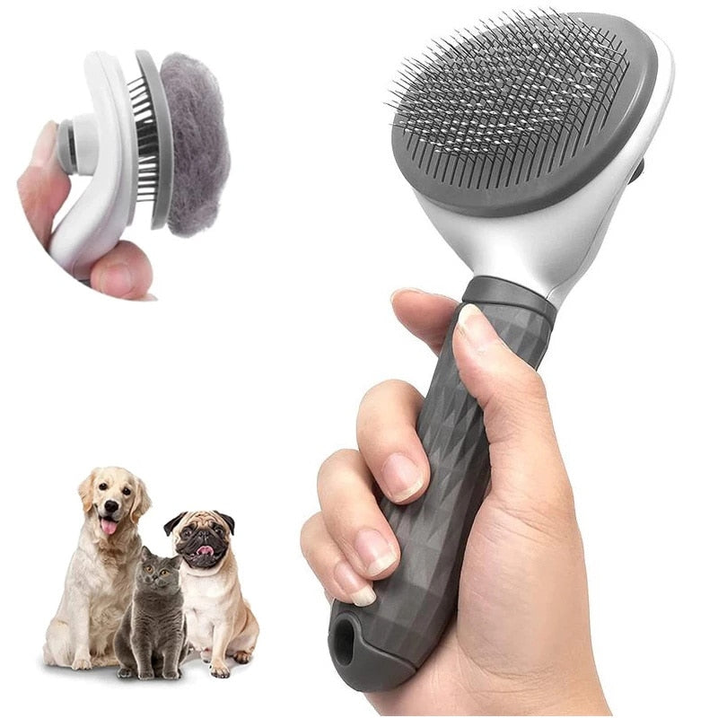 Stainless Steel Hair Removal Pet Brush - Catchy Goods® 