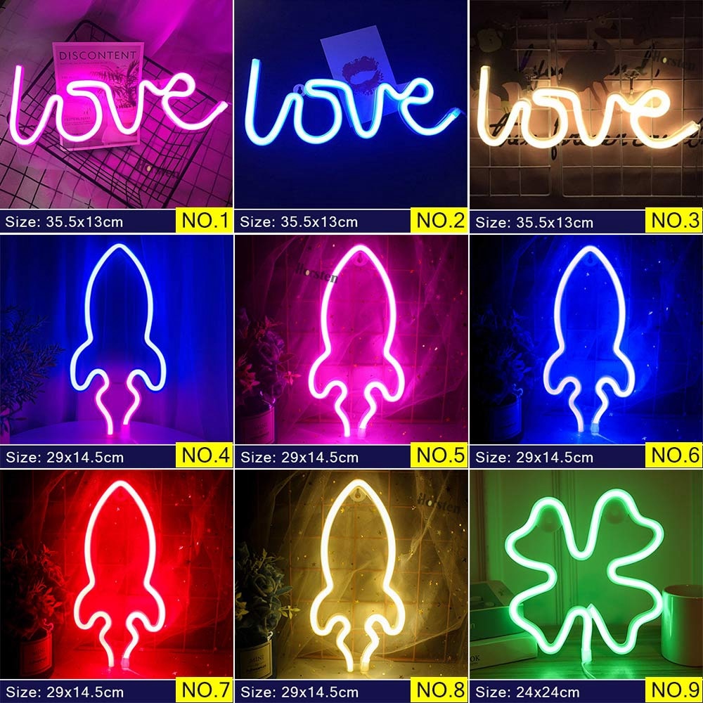 LED Neon Night Light Wall Decoration Art - Catchy Goods® 