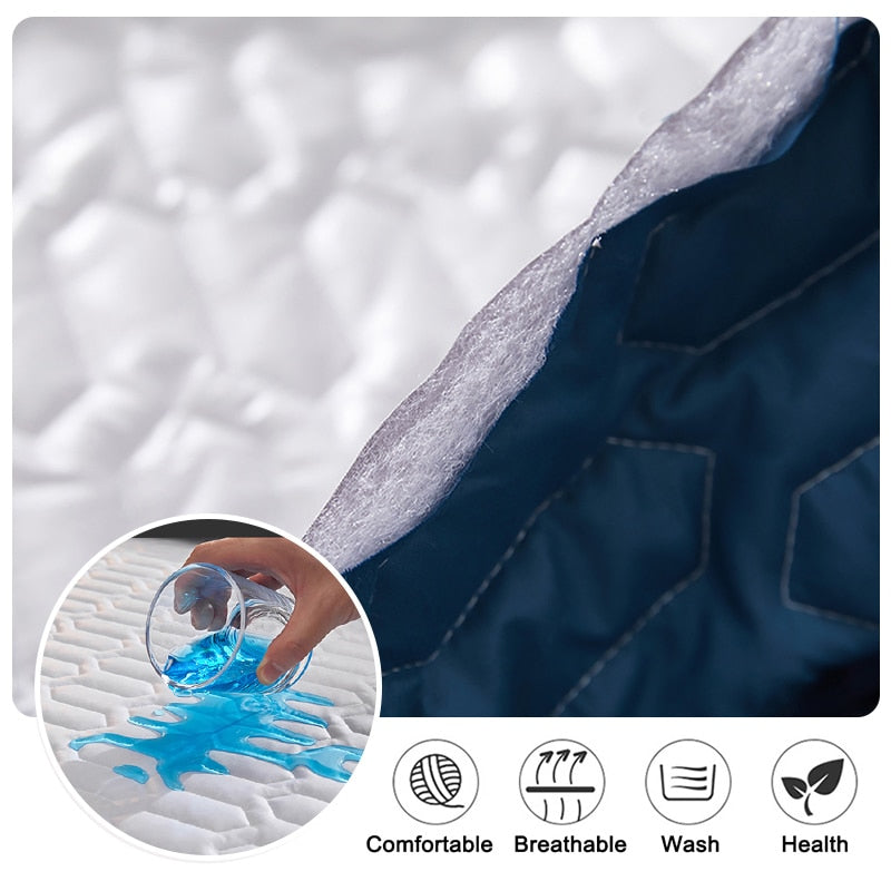 Waterproof Thicken Mattress Pad Protector Bedsheet - Catchy Goods® 