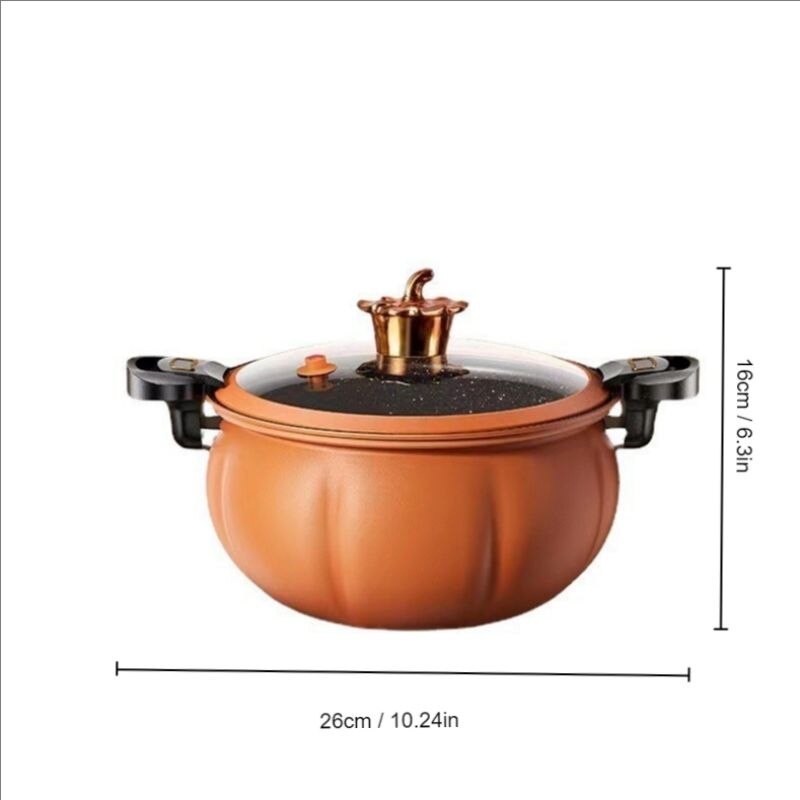 5L Pumpkin Micro Pressure Non-Stick Pot - Catchy Goods® 