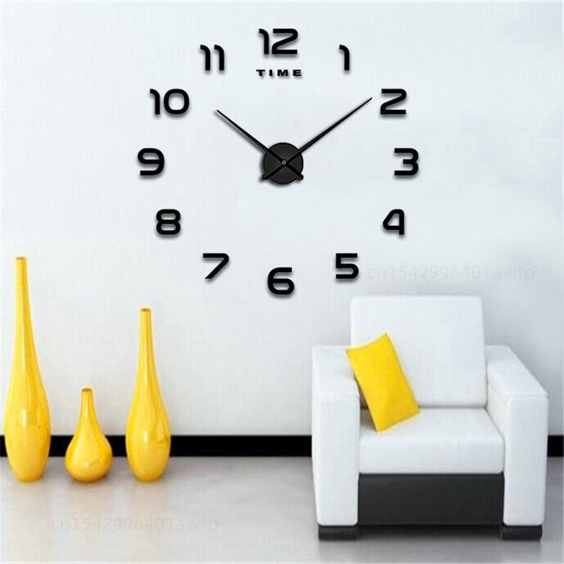 3D DIY Modern Design  Home Decor Wall Clock - Catchy Goods® 