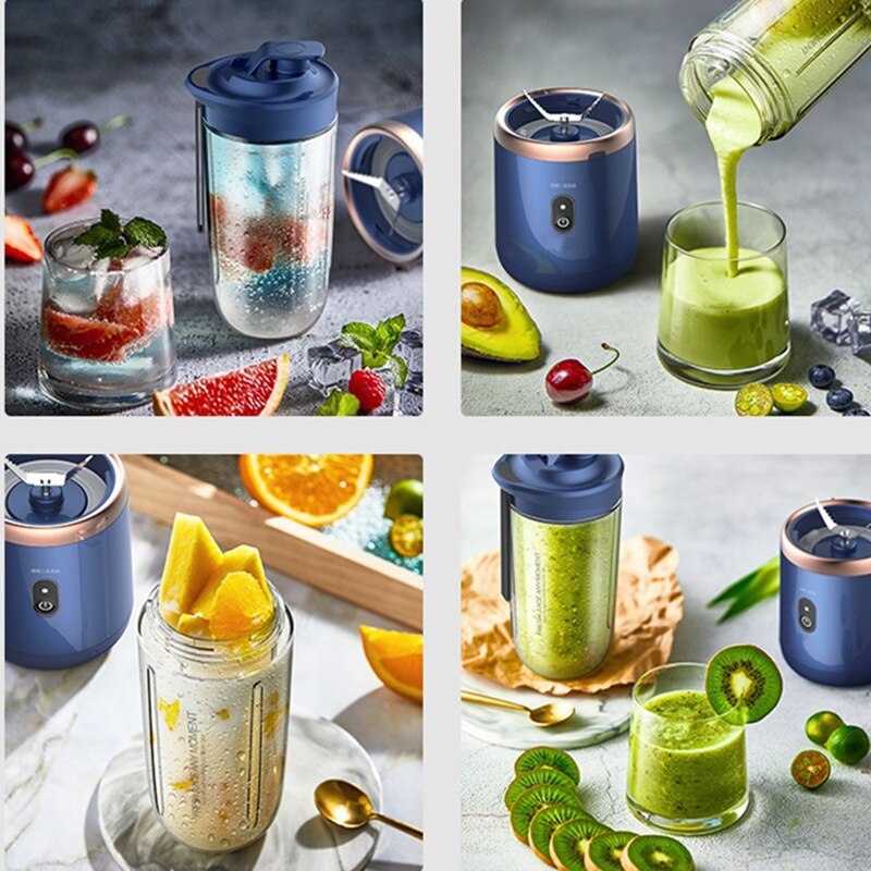 Multifunctional Stainless Steel Portable Electric Juicer Blender