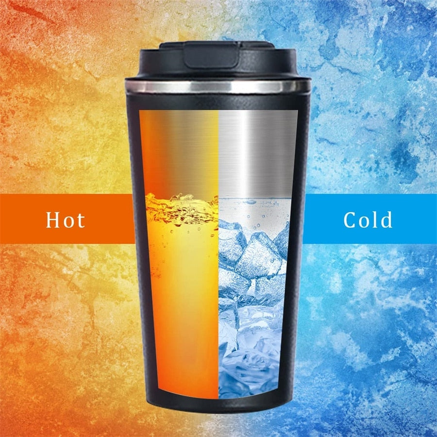 Stainless Steel Smart Portable Coffee Tumbler