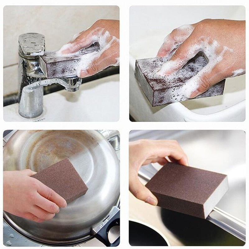 Magic Sponge Eraser Descaling Cleaning Brush - Catchy Goods® 