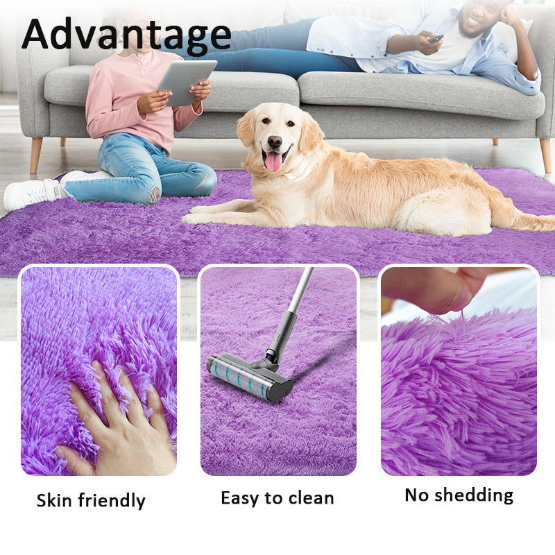 Soft Plush Fluffy Rugs For Bedroom - Catchy Goods® 