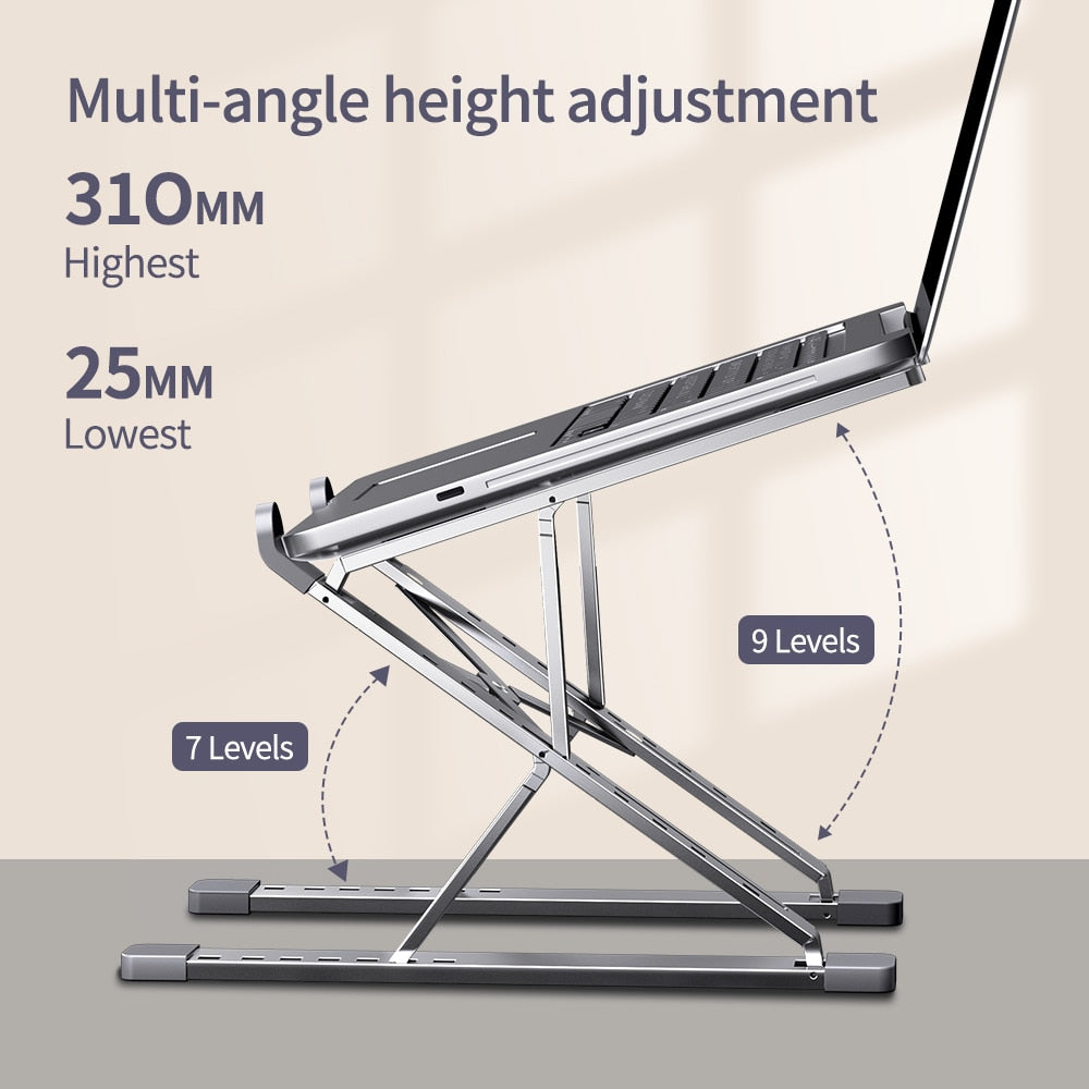 Adjustable Aluminum Portable Laptop Stand