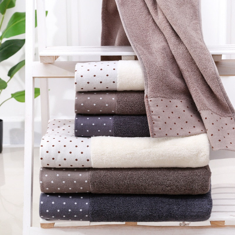 100% Cotton High-Quality Face Bath Towels - Catchy Goods® 