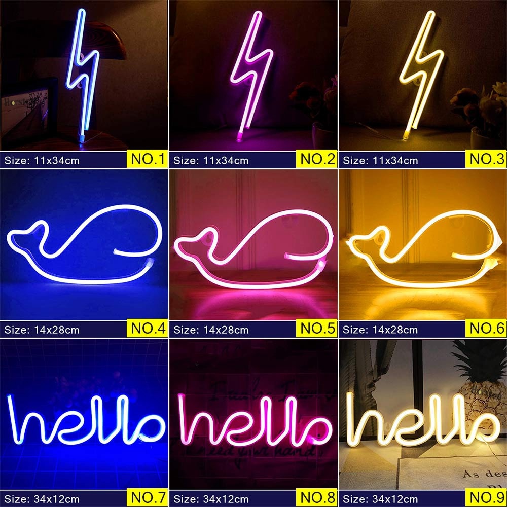 LED Neon Night Light Wall Decoration Art - Catchy Goods® 