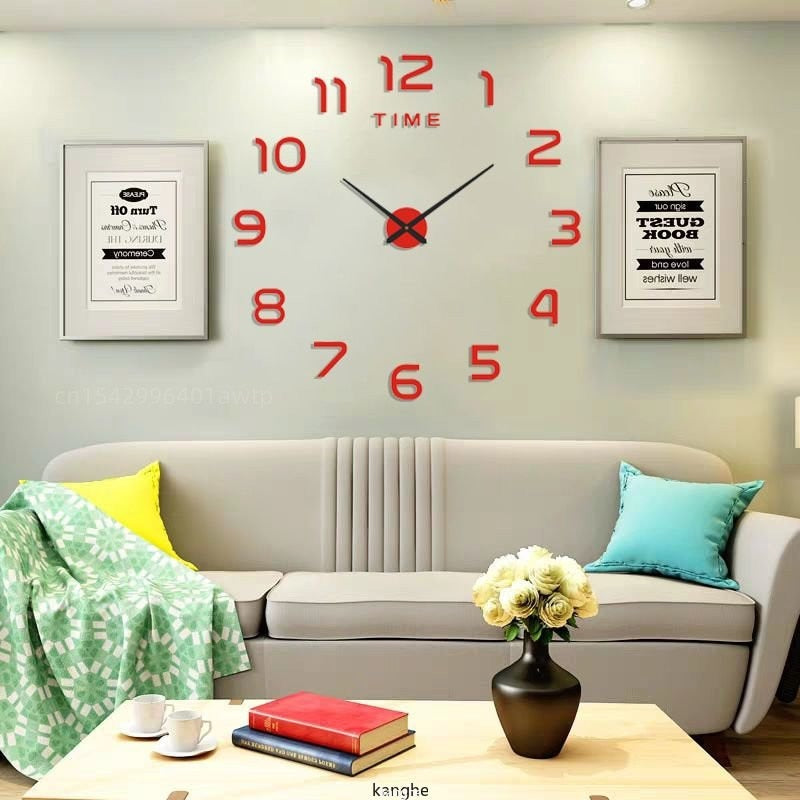 3D DIY Modern Design  Home Decor Wall Clock - Catchy Goods® 