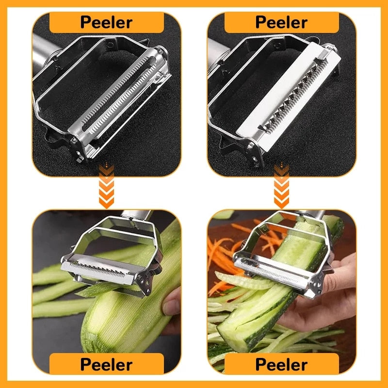 Double-Head Stainless Steel Planer Peeler - Catchy Goods® 