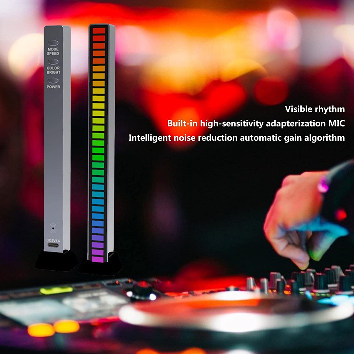 Smart RGB Symphony Sound Control LED  Ambient Light