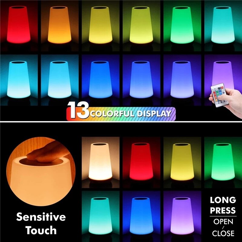 RGB Remote Dimmable Portable Room Light - Catchy Goods® 