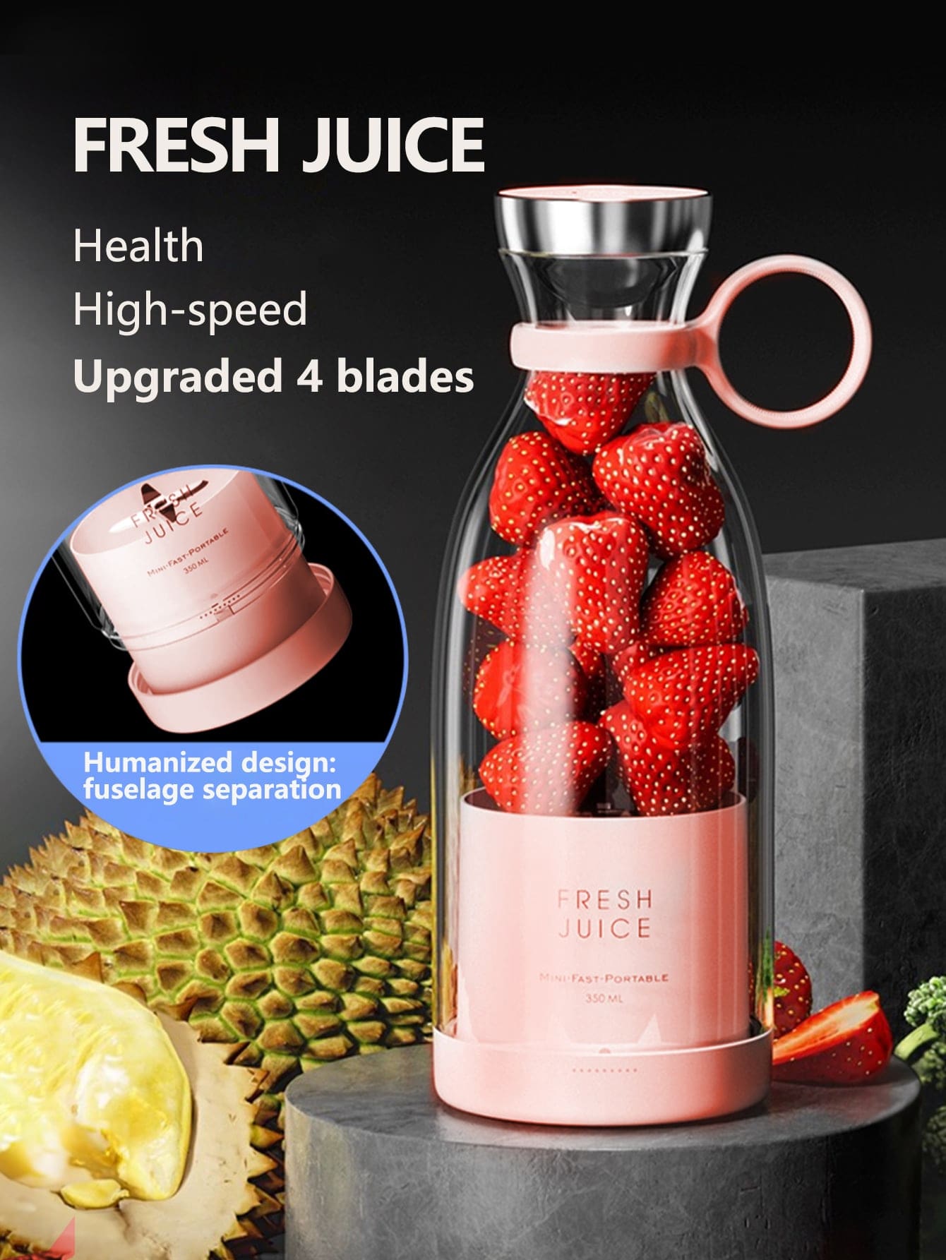 Electric Portable Mini Blender