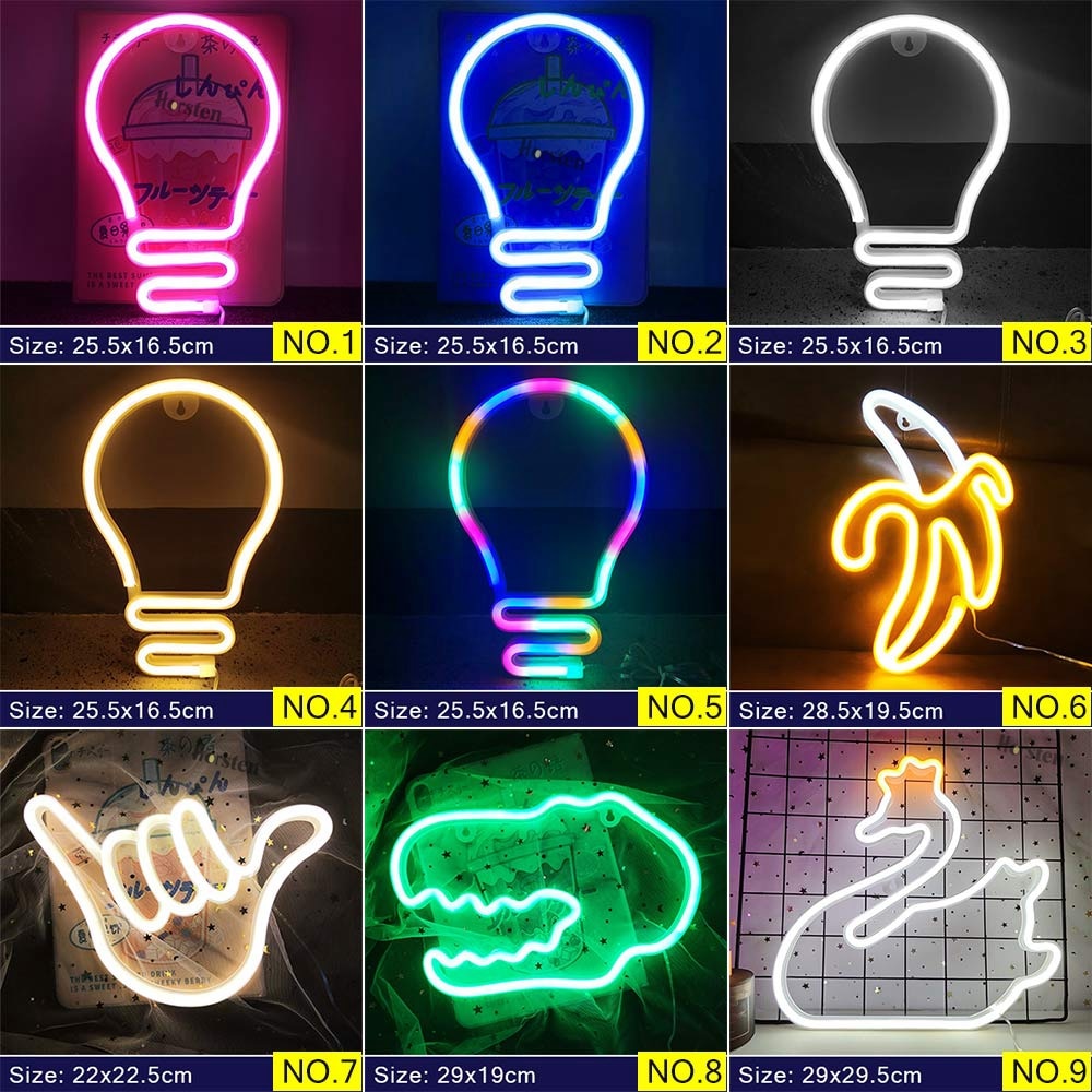 LED Neon Night Light Wall Decoration Art - Catchy Goods® 