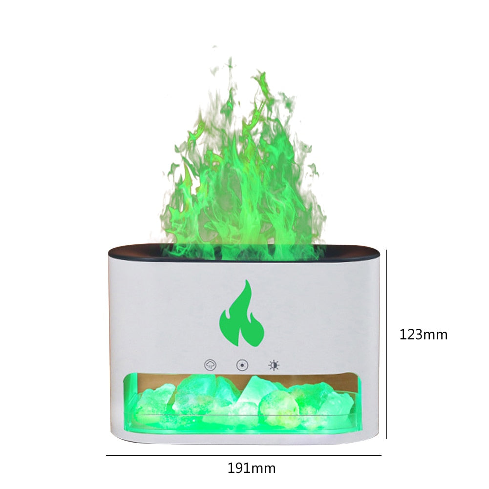 Flame Ultrasonic Aroma Air Humidifier - Catchy Goods® 