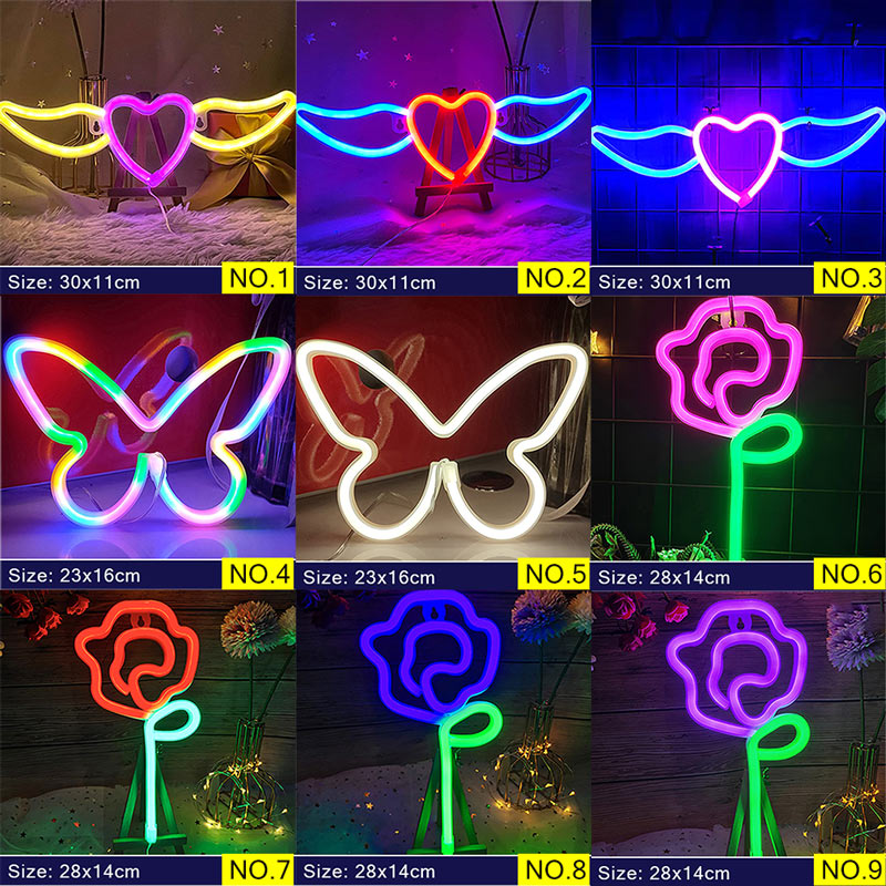 LED Neon Night Light Wall Decoration Art - Catchy Goods® 