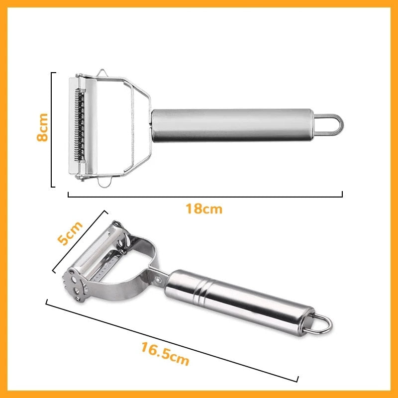 Double-Head Stainless Steel Planer Peeler - Catchy Goods® 