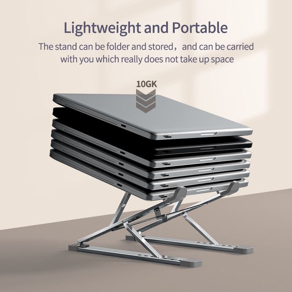 Adjustable Aluminum Portable Laptop Stand