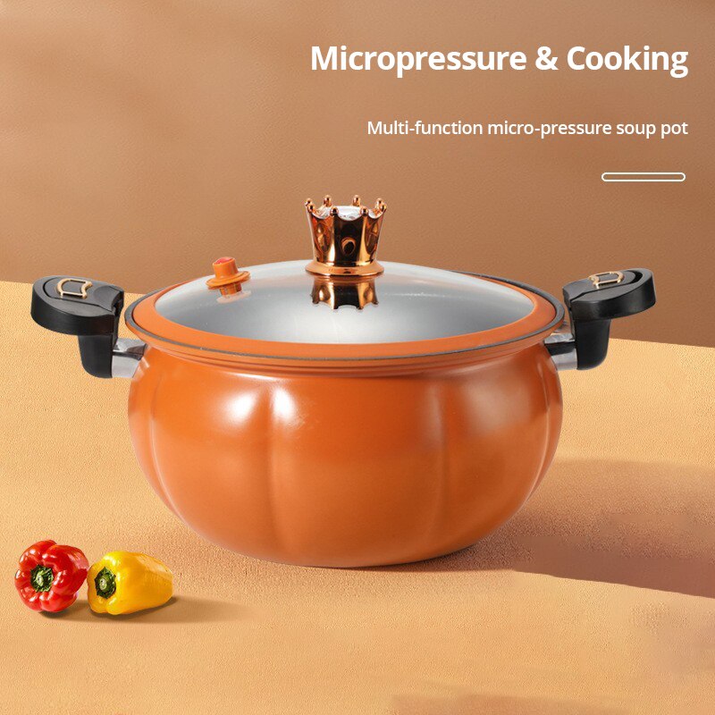 5L Pumpkin Micro Pressure Non-Stick Pot - Catchy Goods® 