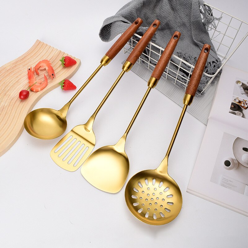 Stainless Steel Titanium Plating Cookware Set - Catchy Goods® 