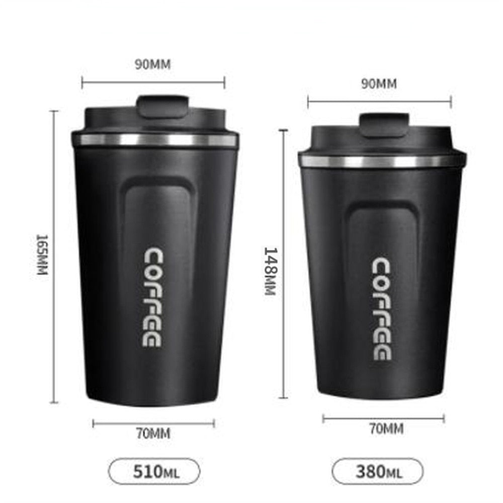 Stainless Steel Smart Portable Coffee Tumbler